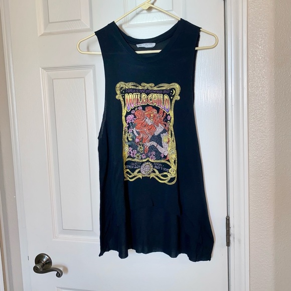 💥HOST PICK!!!💥 Spell Wild Child black tank top muscle tank - Picture 5 of 8